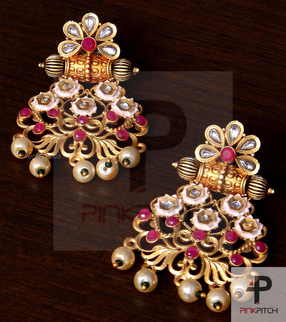 Photo From Earrings (Kundan and Stone Embellished) - By Pink Pitch