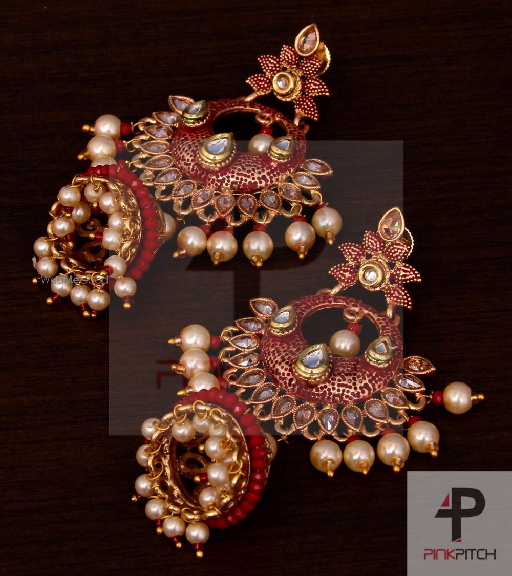 Photo From Earrings (Kundan and Stone Embellished) - By Pink Pitch