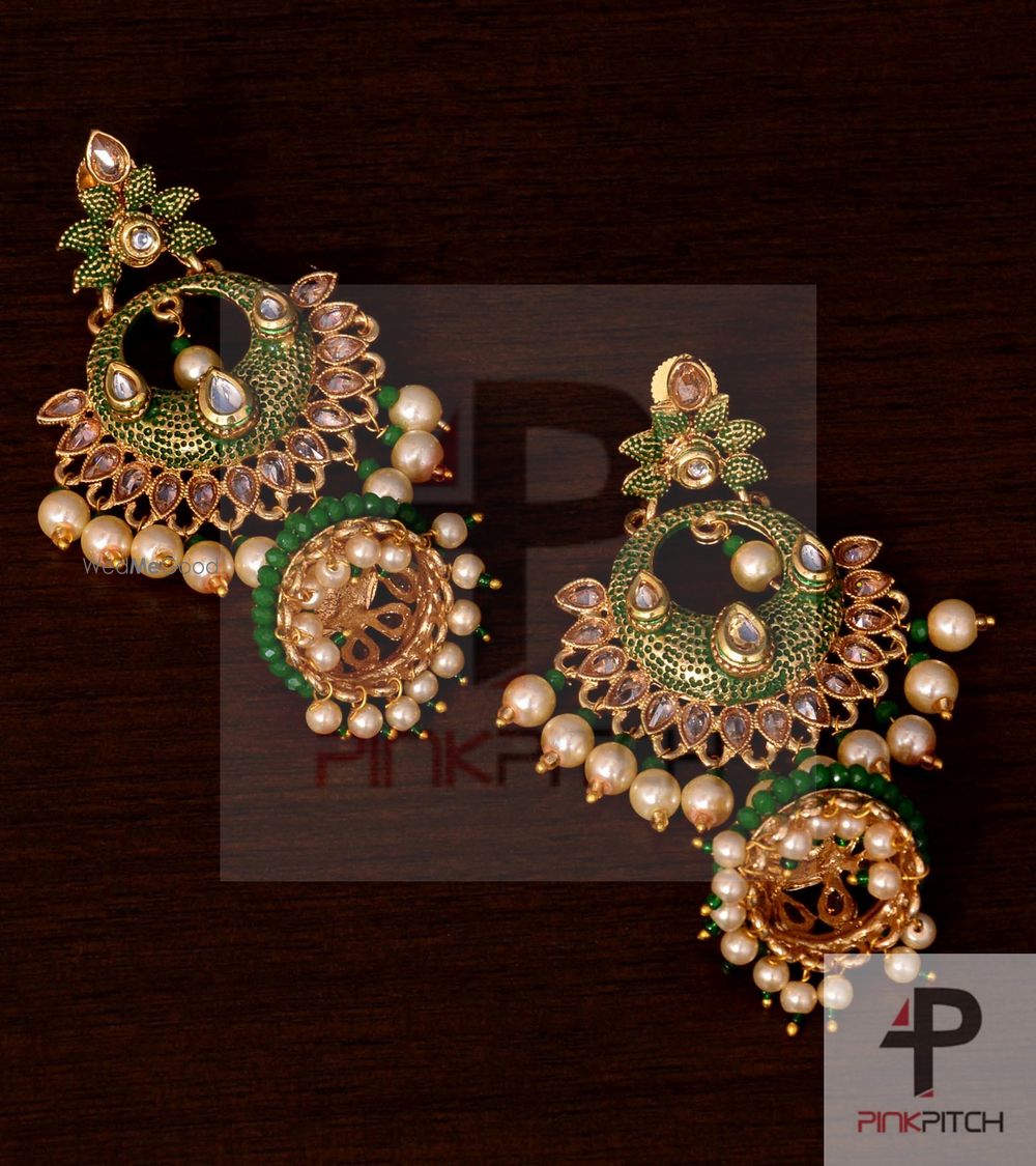 Photo From Earrings (Kundan and Stone Embellished) - By Pink Pitch