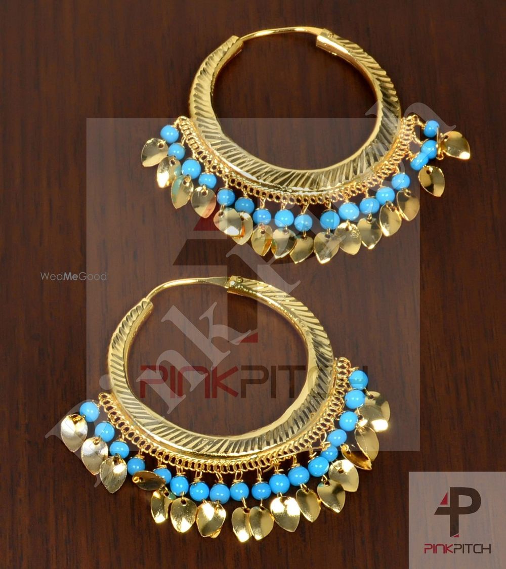 Photo From Traditional Peepal Patti Hoops - By Pink Pitch