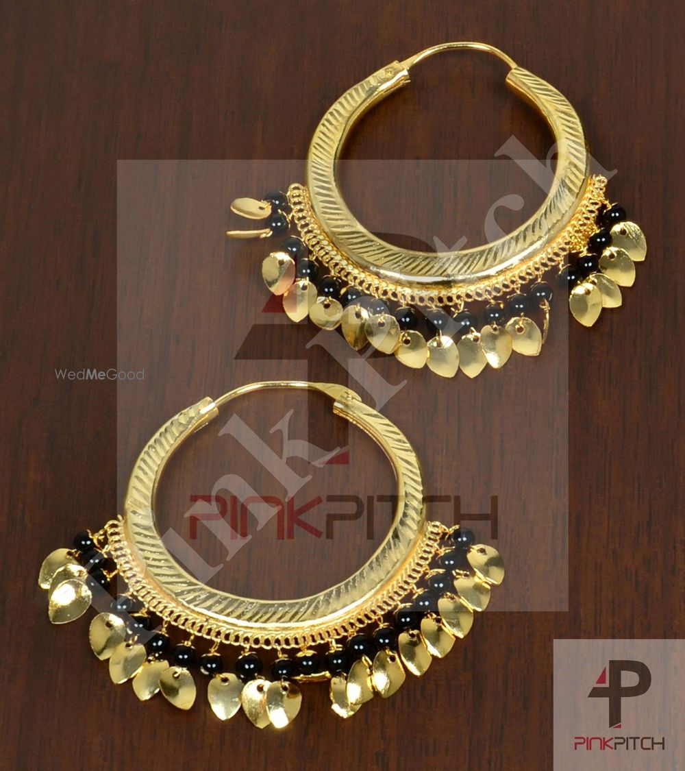 Photo From Traditional Peepal Patti Hoops - By Pink Pitch