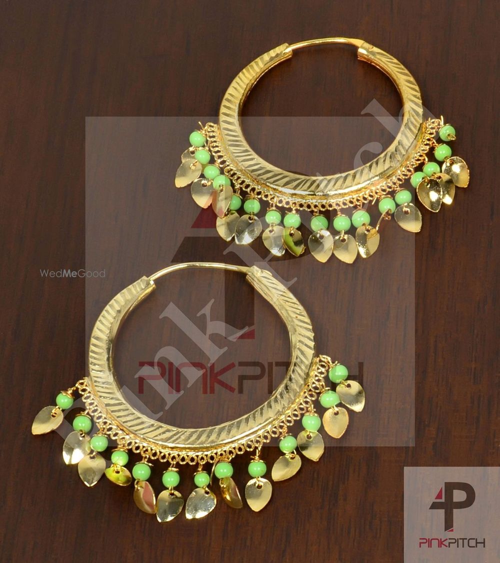 Photo From Traditional Peepal Patti Hoops - By Pink Pitch