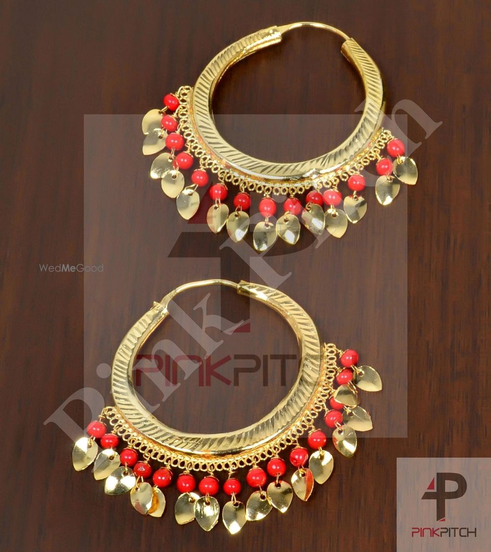 Photo From Traditional Peepal Patti Hoops - By Pink Pitch