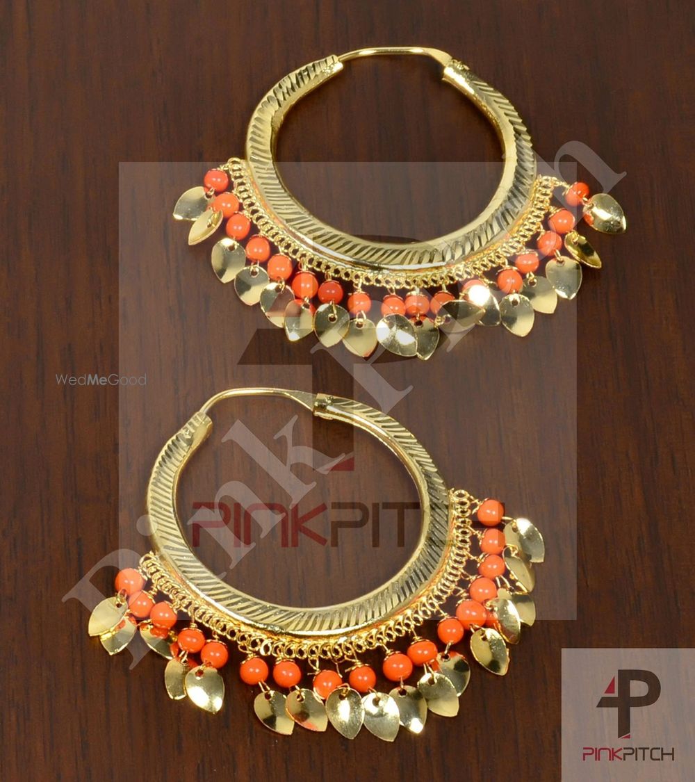 Photo From Traditional Peepal Patti Hoops - By Pink Pitch