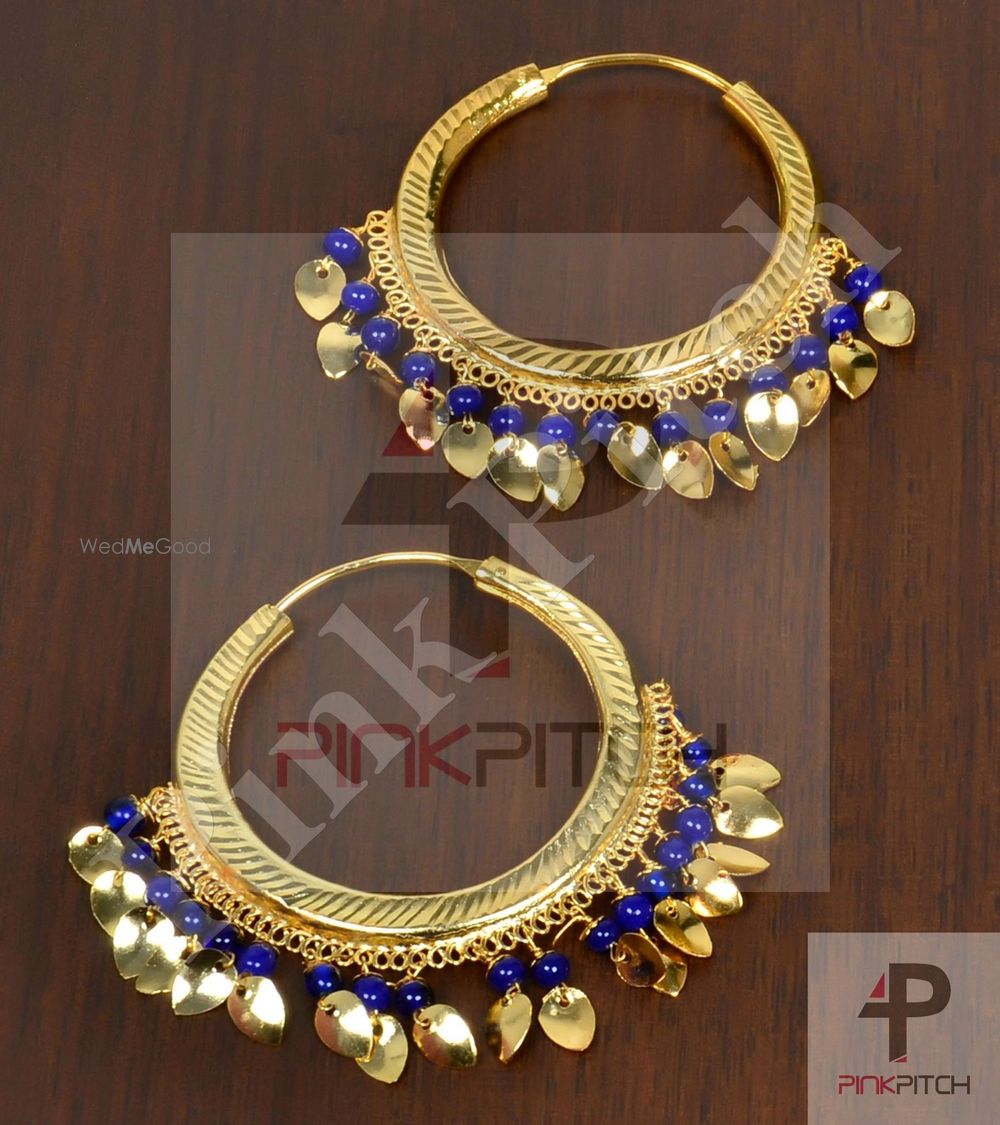 Photo From Traditional Peepal Patti Hoops - By Pink Pitch