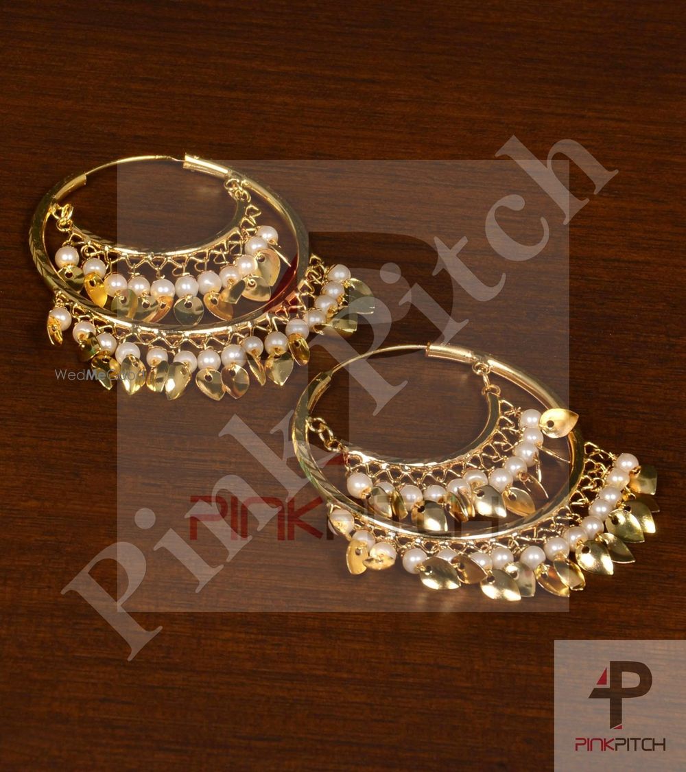 Photo From Traditional Peepal Patti Hoops - By Pink Pitch