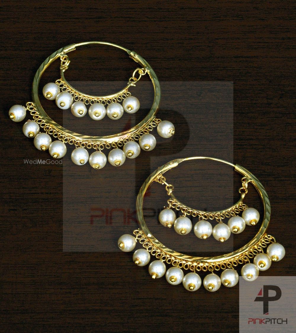 Photo From Traditional Peepal Patti Hoops - By Pink Pitch