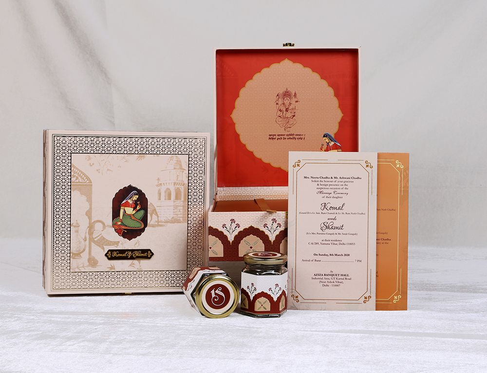 Photo From Luxury Boxed Wedding Invitations - By Jimit Card