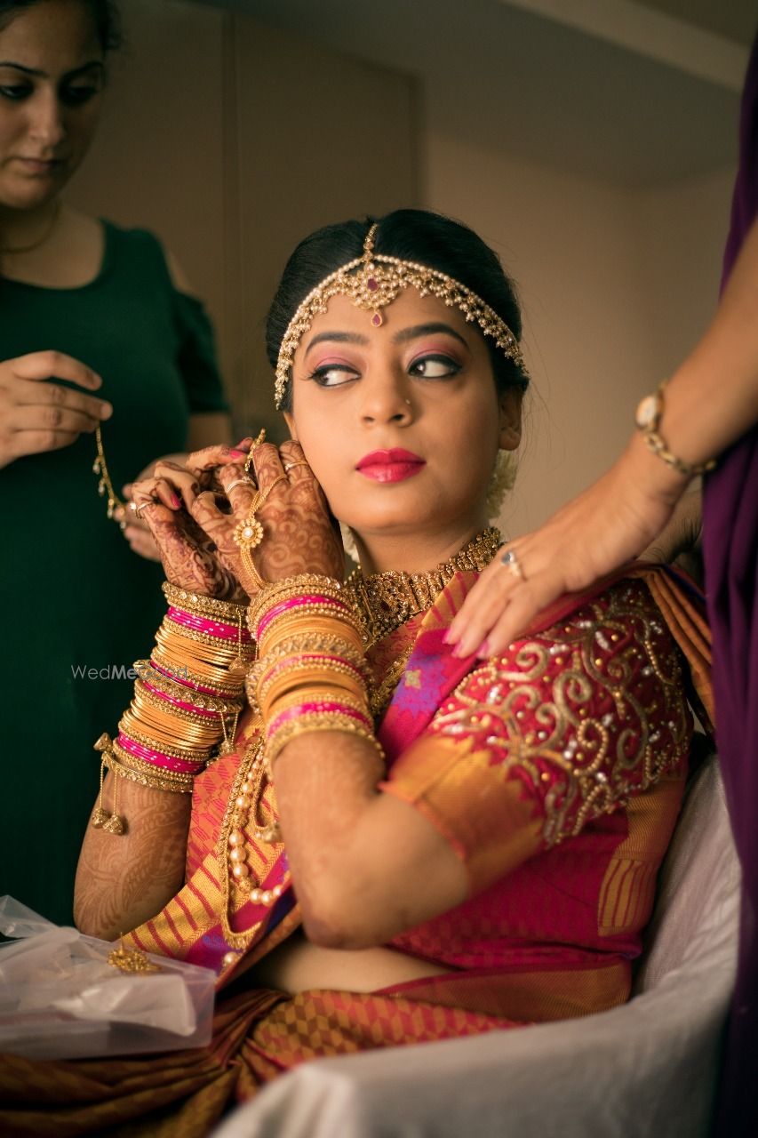 Photo From Kamna wedding and Reception - By Parul Khattar Makeup Artist