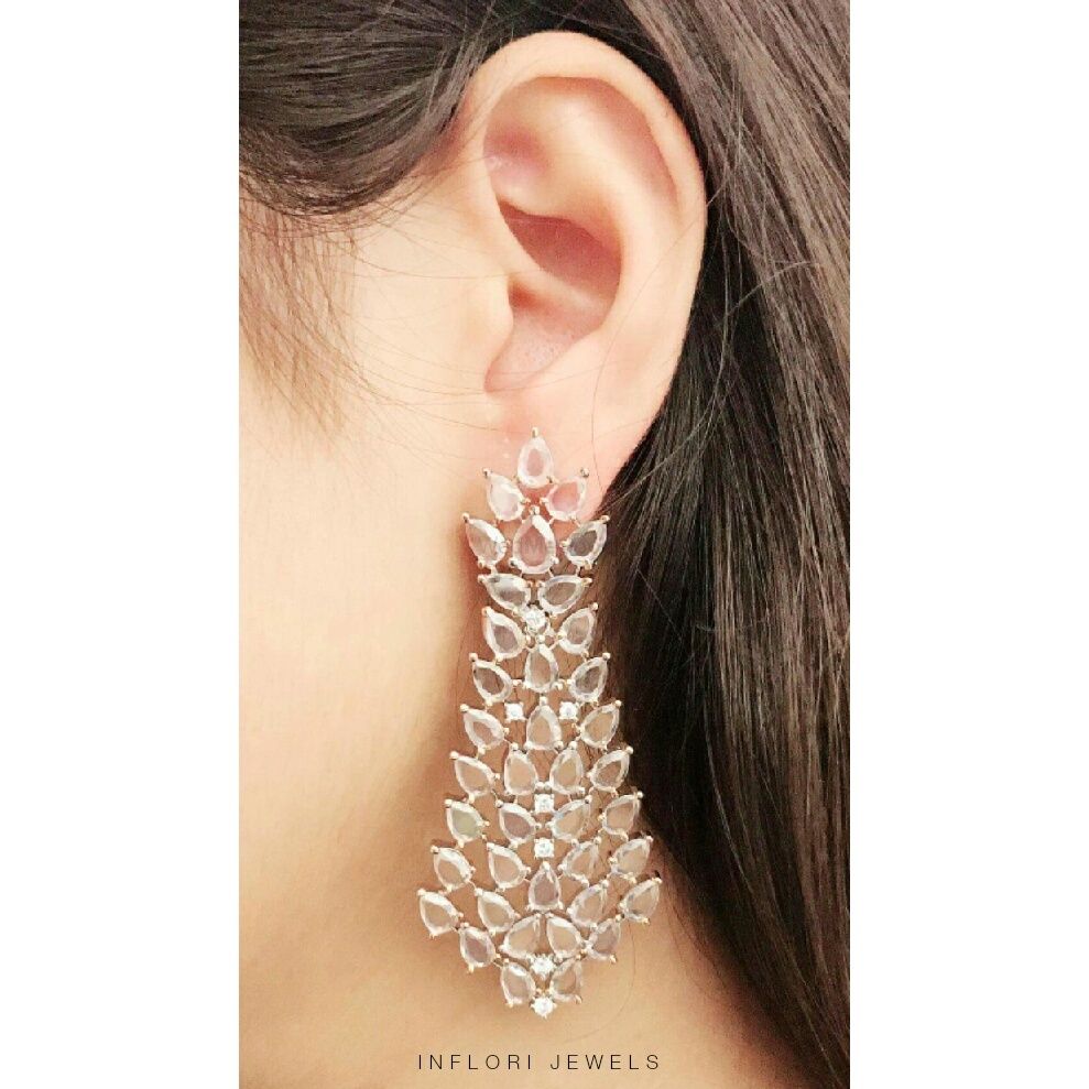 Photo From Cocktail Earrings - By Inflori Jewels