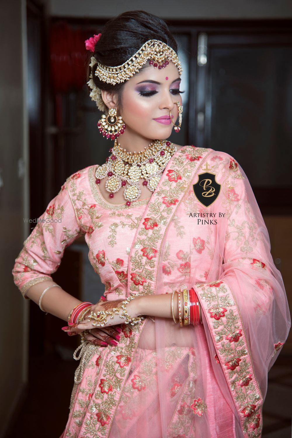 Photo From Airbrush Bridal makeup for Priya - By Pinky Bhatia