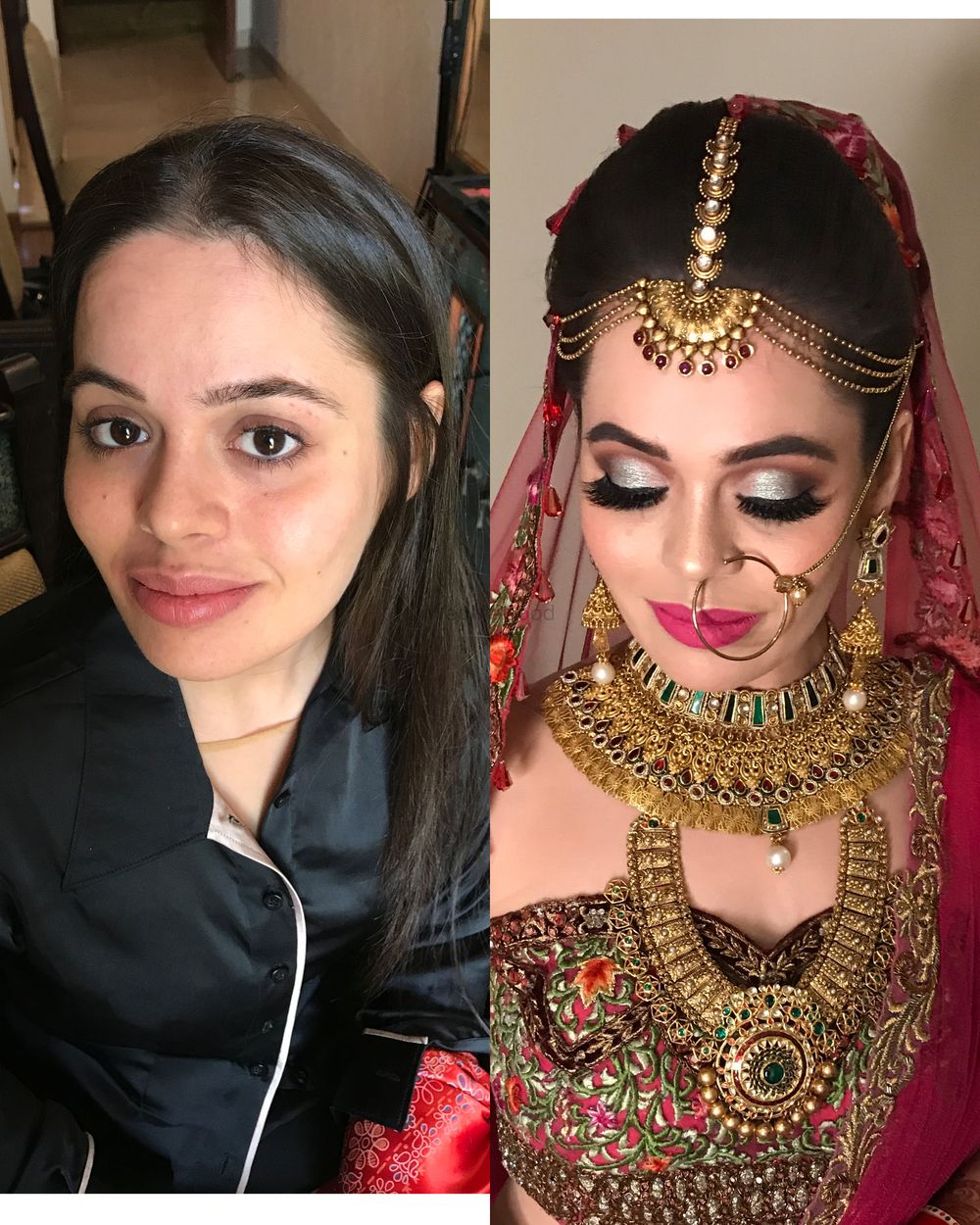 Photo From Before and after - By Ishu Nagpal Makeup Artist
