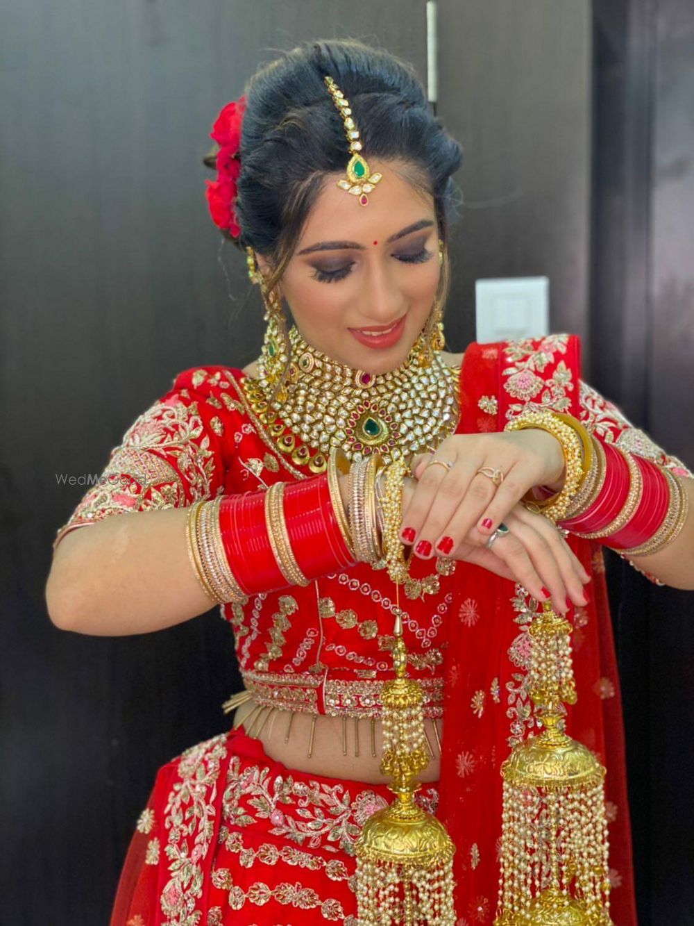 Photo From North Indian Bridal looks - By Tanya Arora Makeovers