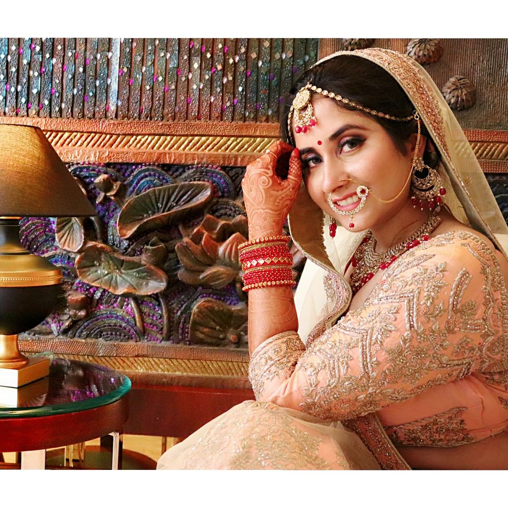 Photo From North Indian Bridal looks - By Tanya Arora Makeovers