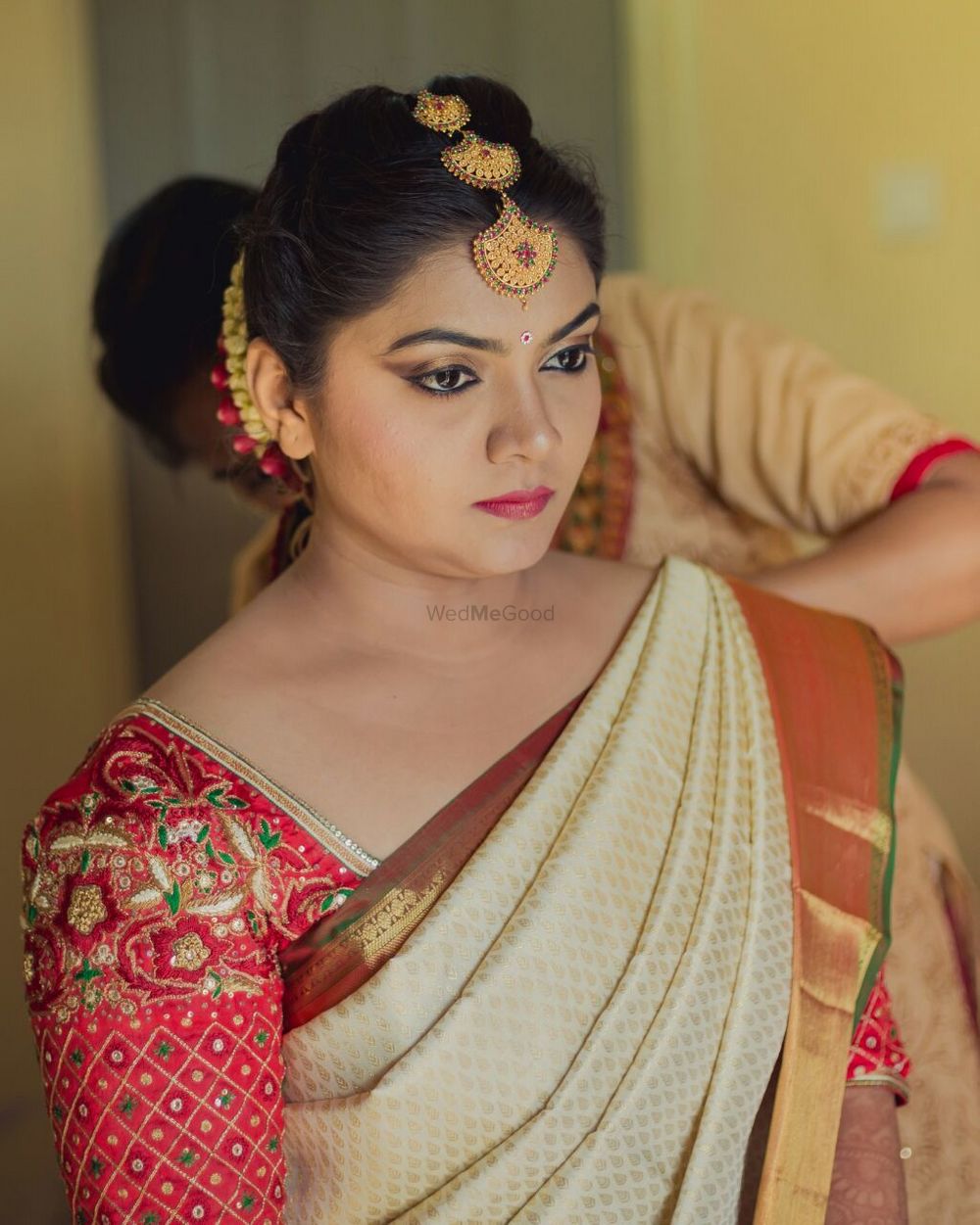 Photo From Bride Chaithra Raguram - By Makeup by Sowmiya