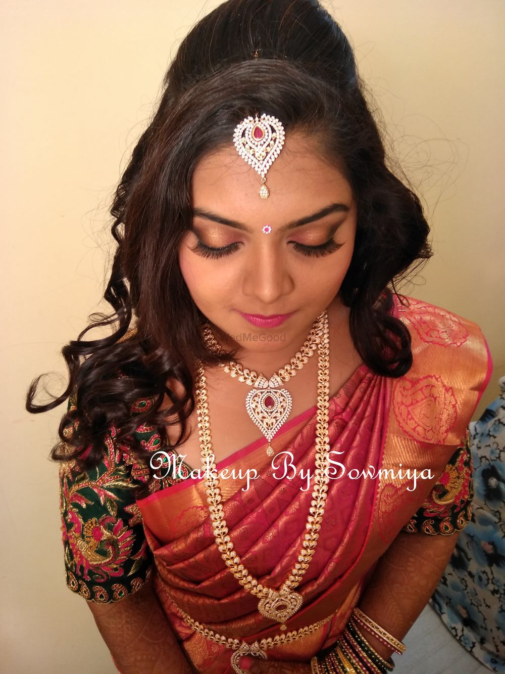 Photo From Bride Chaithra Raguram - By Makeup by Sowmiya