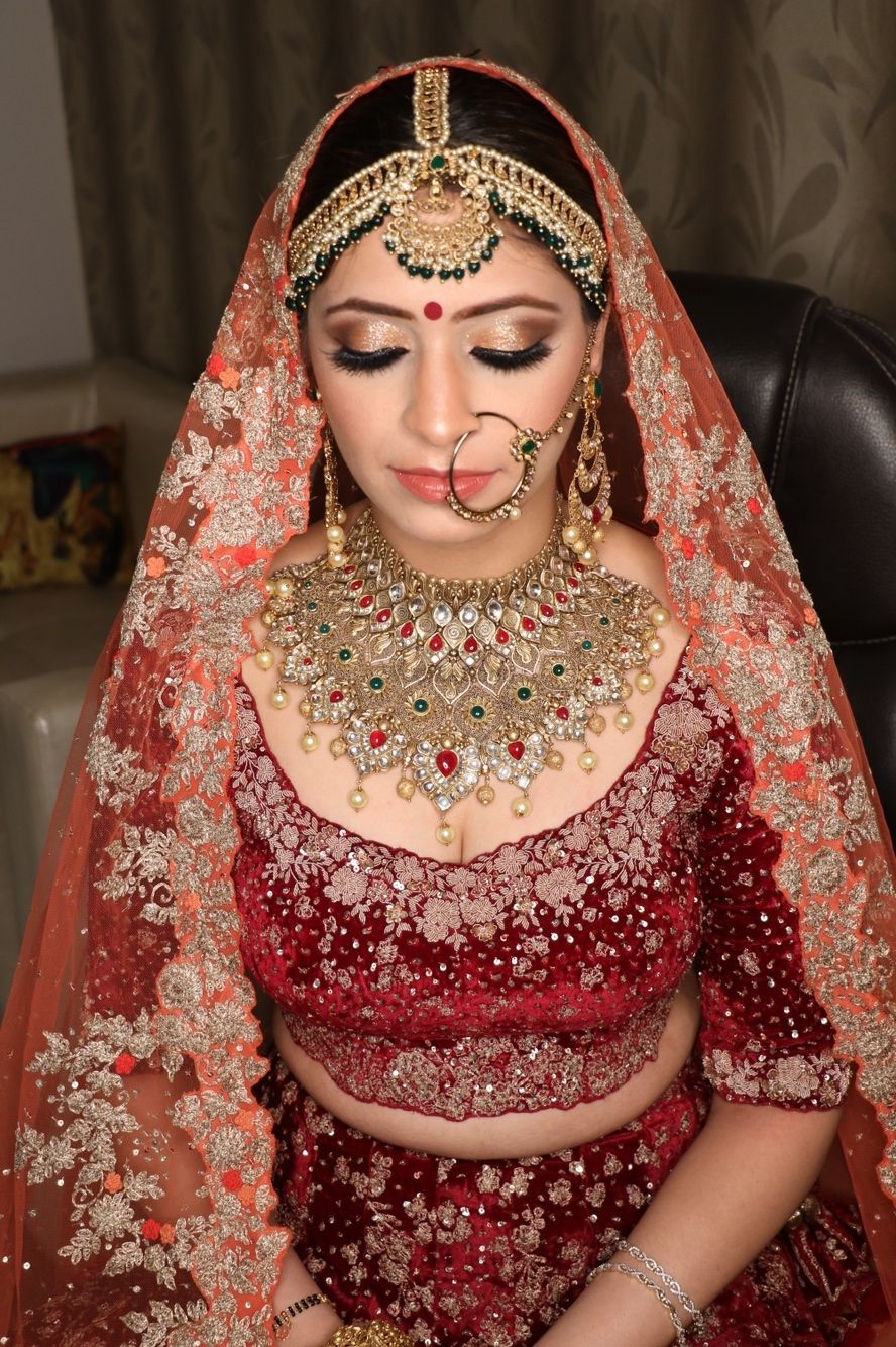Photo From Beautiful Bride Surbhi - By Japnoor Kaur Makeup Artist
