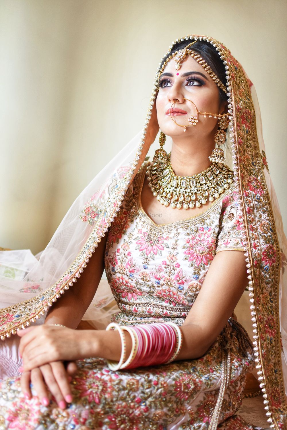Photo From sabyasachi floral bride - By Makeovers by Khyati Chopra