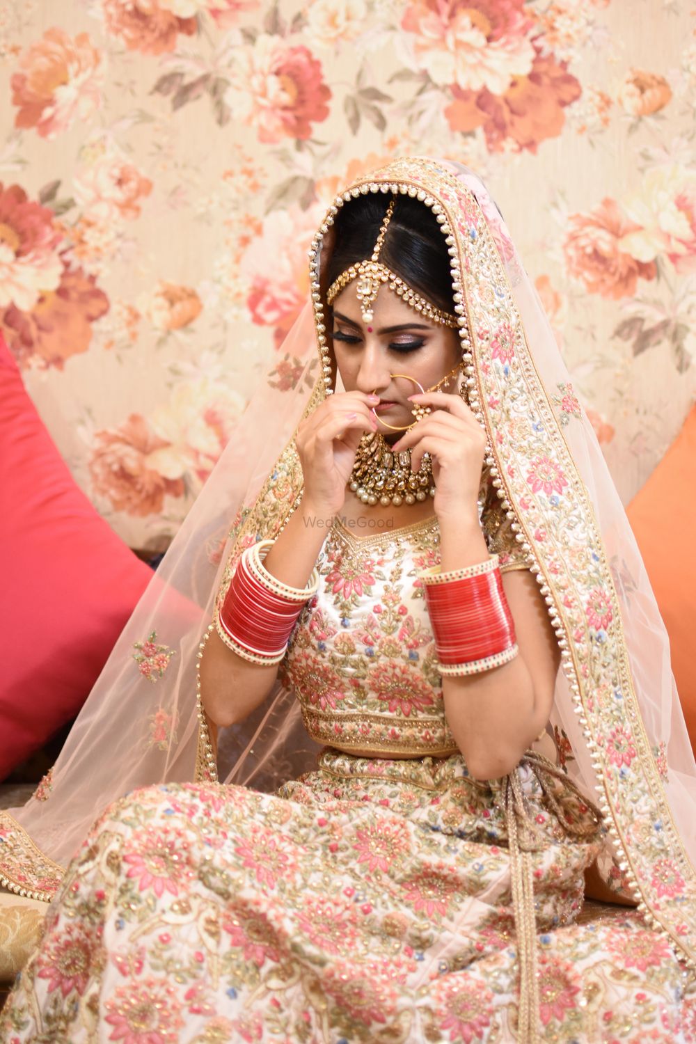 Photo From sabyasachi floral bride - By Makeovers by Khyati Chopra
