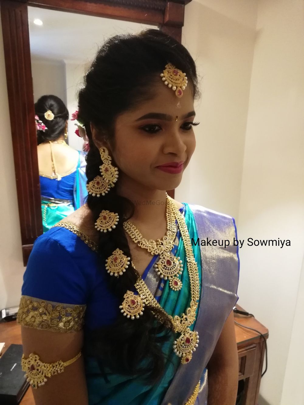 Photo From Dr.Tejaswini's Engagement makeover - By Makeup by Sowmiya