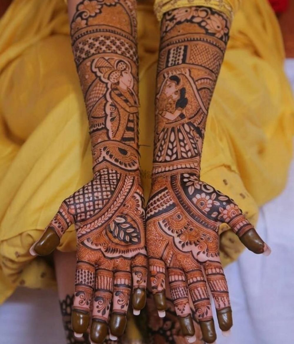 Photo From Bridal Mehndi - By Vandana Mehandi Artist