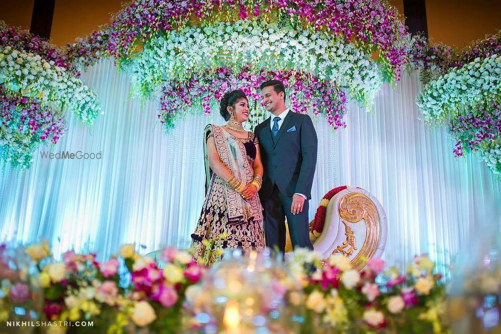 Photo From Beautiful Orchid engagement - By Weddings by Shubharambh