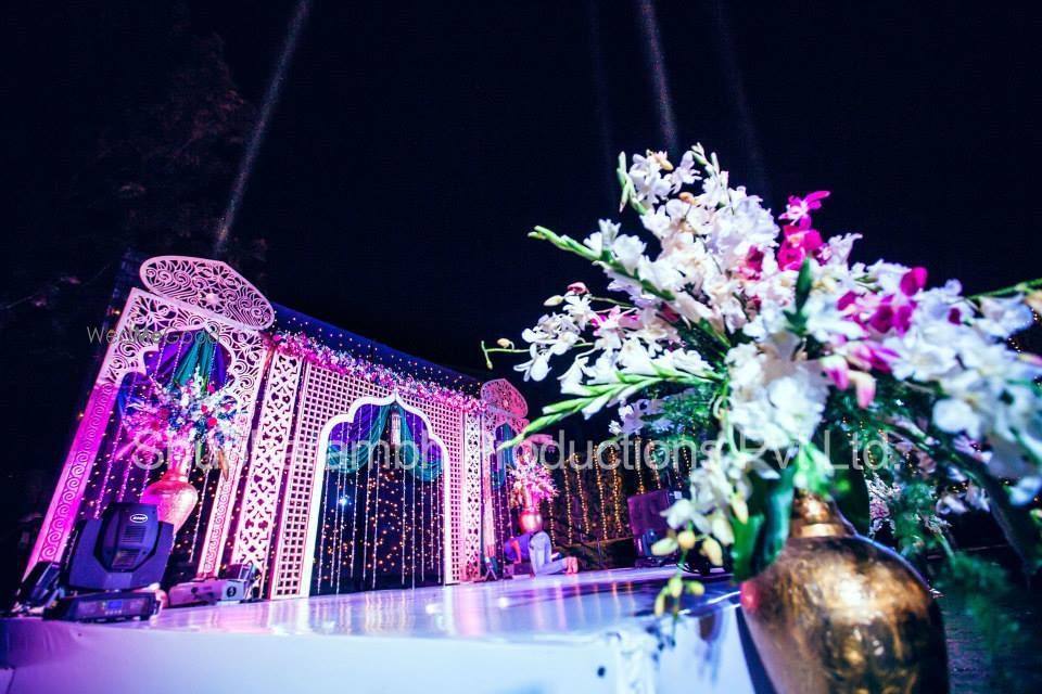 Photo From South Traditional Wedding & Sangeet - By Weddings by Shubharambh