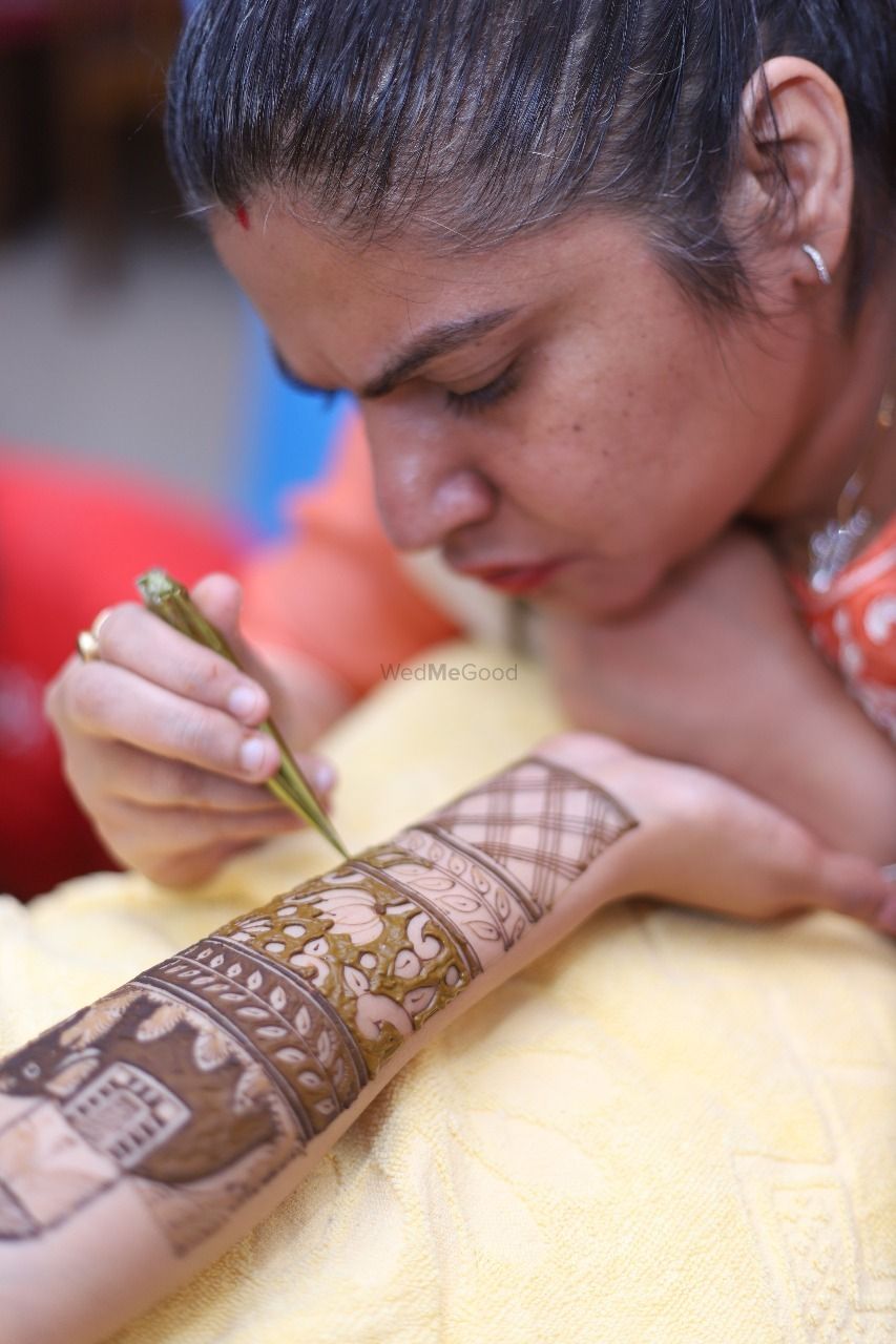 Photo From Suchita bridal mehendi ceremony on 19th Sep, dwarka - By Shalini Mehendi Artist