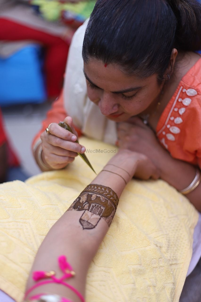 Photo From Suchita bridal mehendi ceremony on 19th Sep, dwarka - By Shalini Mehendi Artist