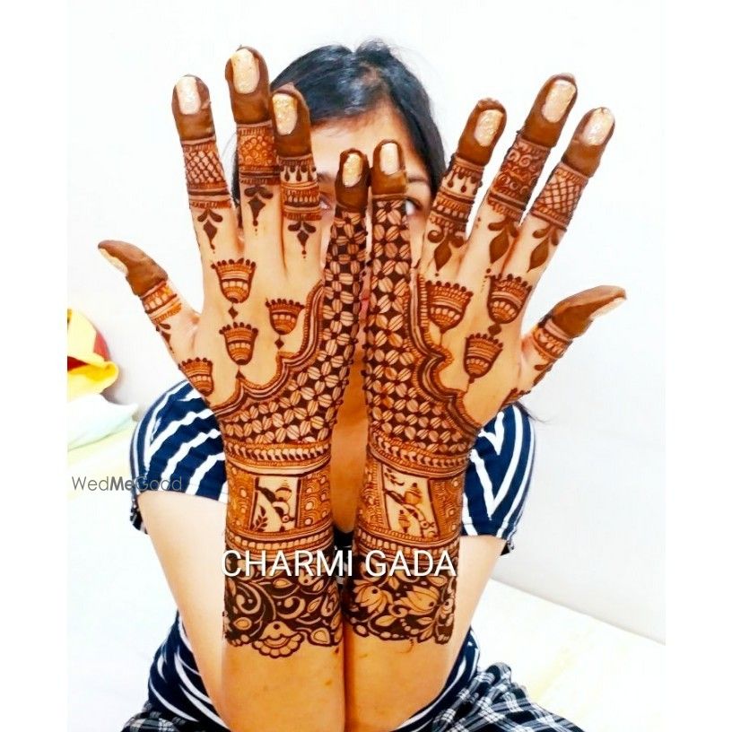 Photo From ENGAGEMENT MEHENDI - By Charmi Mehandi Artist