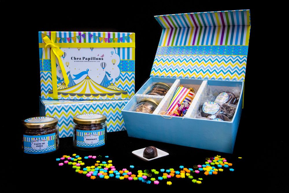 Photo From Baby Boy Gift Boxes - By Chez Papillons By Bonjour Chocolates 