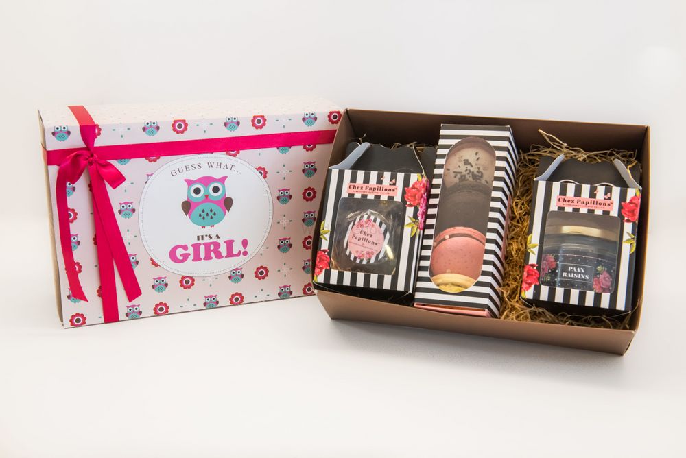 Photo From Baby Girl Gift Boxes - By Chez Papillons By Bonjour Chocolates 