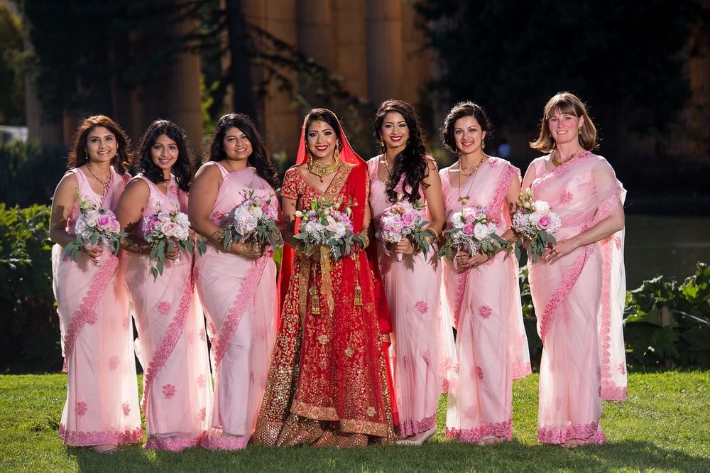 Photo From Tina and her bridesmaids  - By Jewel Bharaty