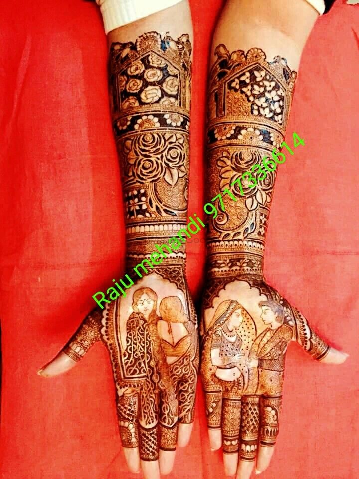 Photo From Bridal mehandi - By Raju Mehandi Artist