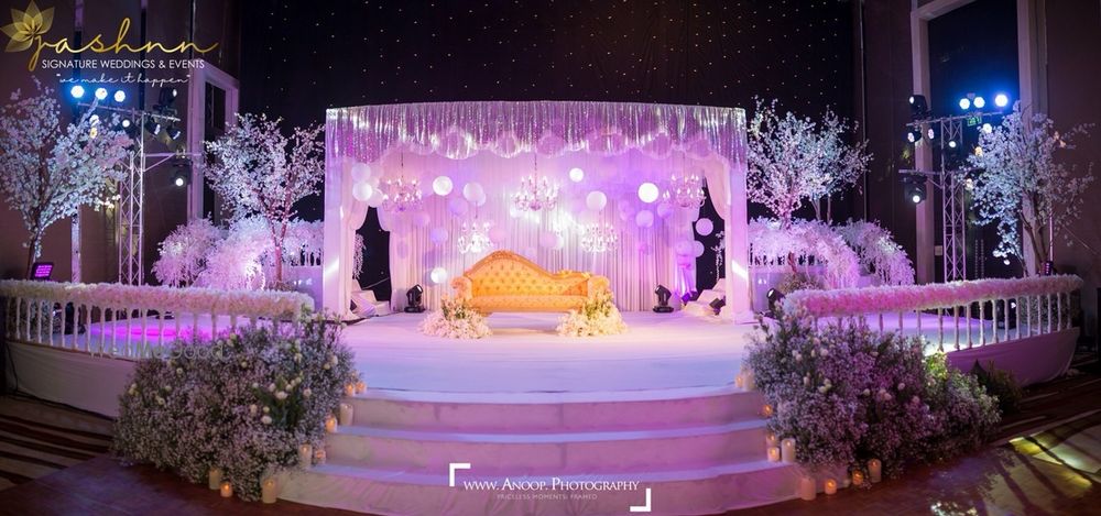 Photo From Reception- winter blossoms  - By Jashnn Signature Weddings & Events