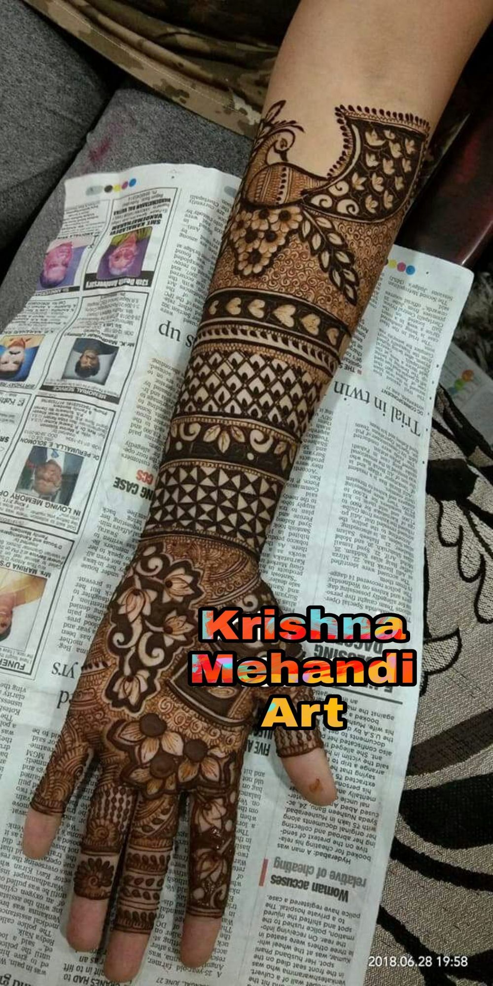 Photo From bridal mehndi - By Krishna Mehndi Art Hyderabad