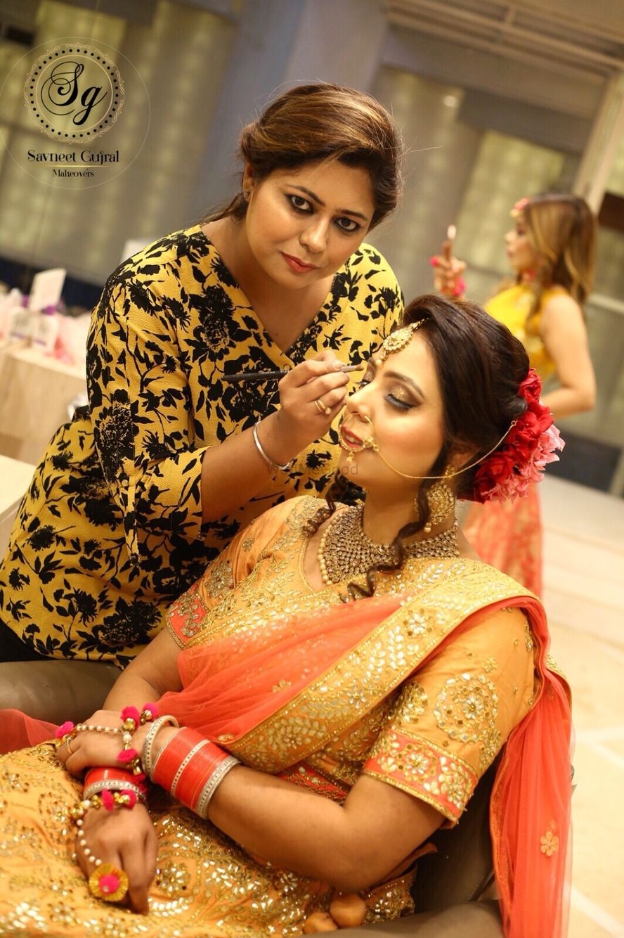 Photo From Bride Sarneet - By Savneet Gujral Makeovers