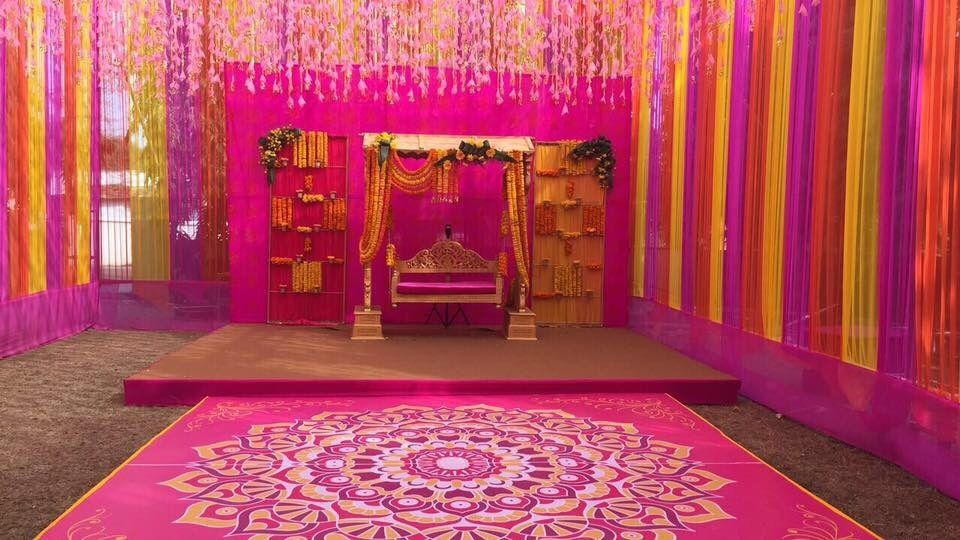 Photo From haldi and mehandi setup - By Dream weaver Events