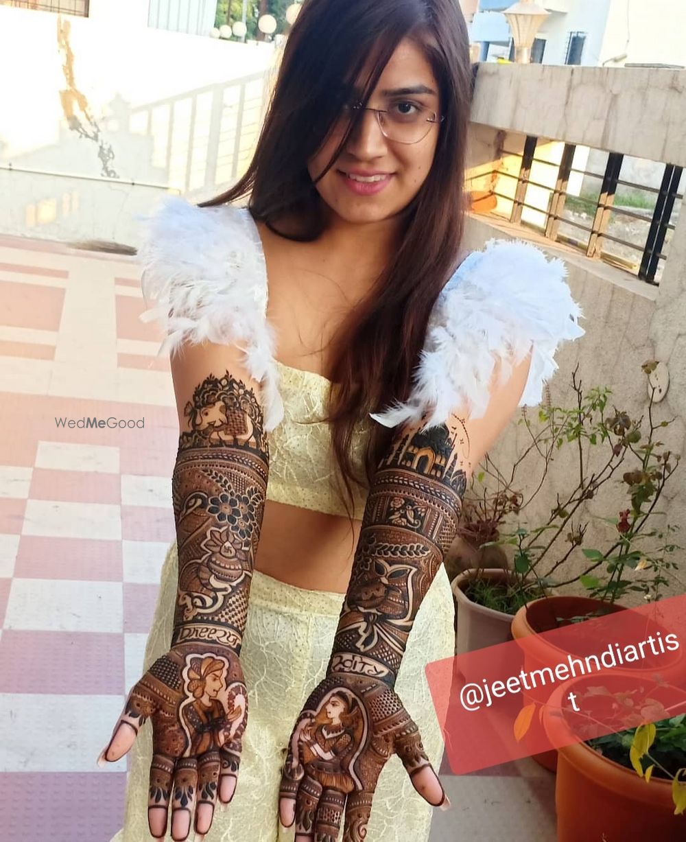 Photo From Bridal mehandi - By Jeet Mehendi Arts