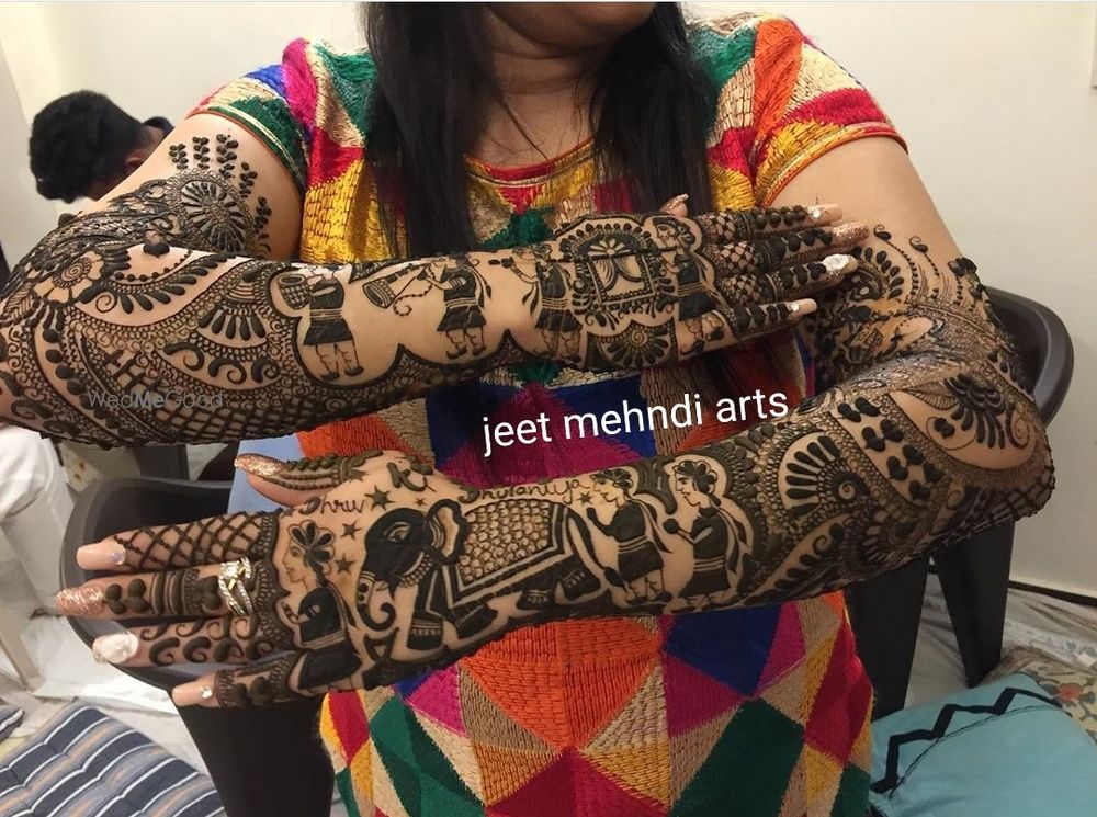 Photo From Bridal mehandi - By Jeet Mehendi Arts