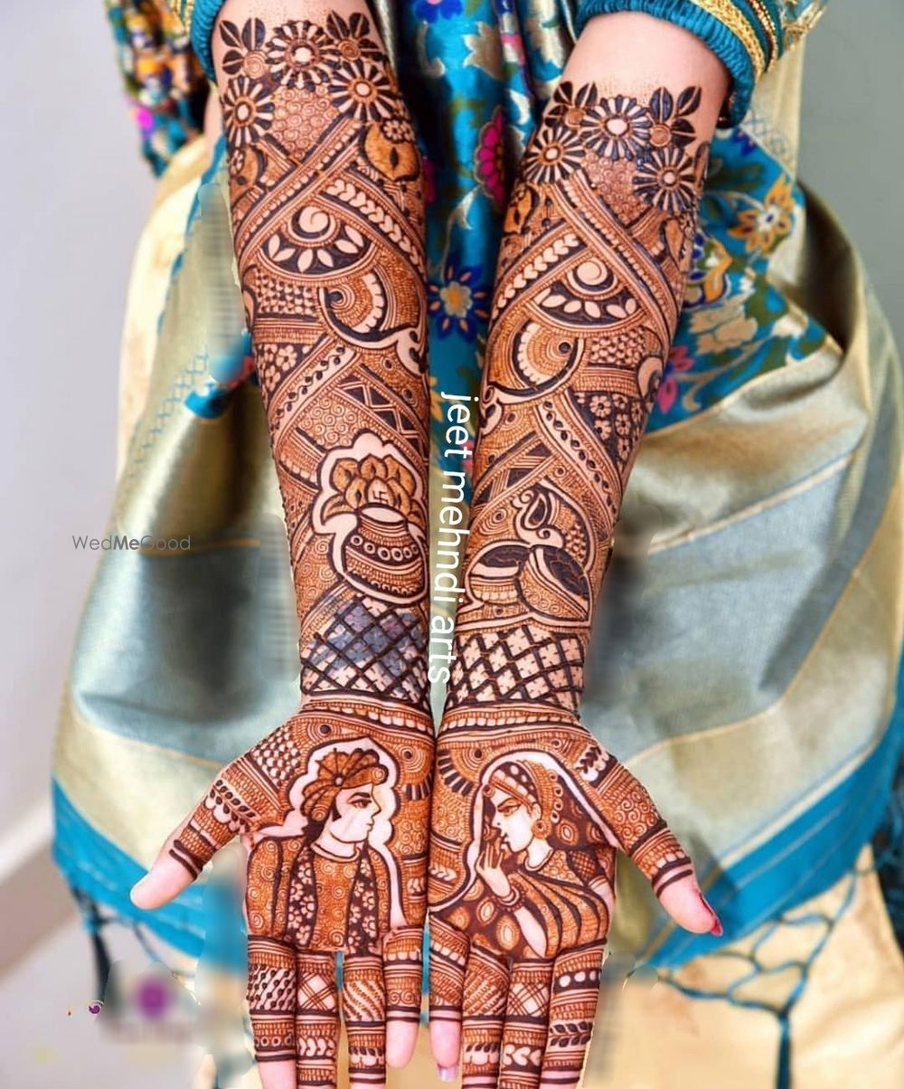 Photo From Bridal mehandi - By Jeet Mehendi Arts