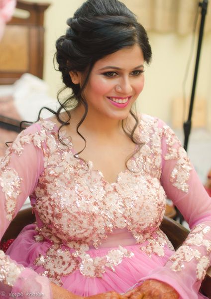 Photo From Vishruti's Engagament - By Deepti Khaitan Makeup