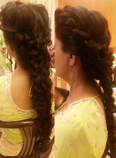 Photo From Hairdos & Styles - By Makeup & Hair by Lekha