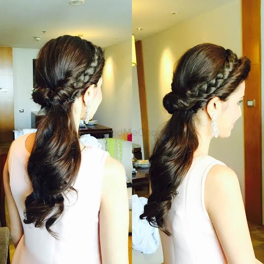 Photo of braided hairstyle