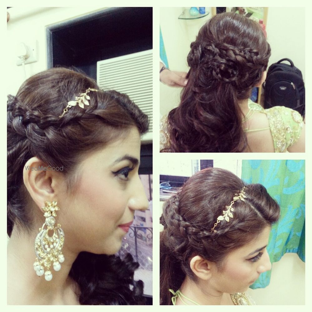 Photo From Hairdos & Styles - By Makeup & Hair by Lekha