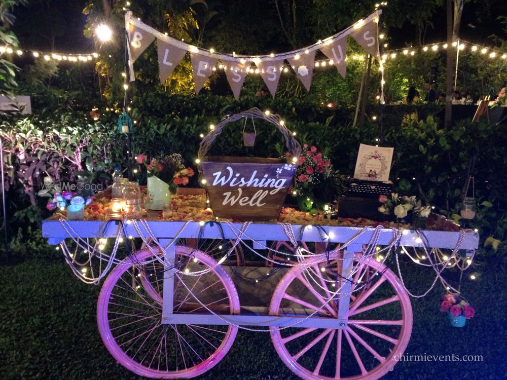 Photo From A vintage themed wedding reception  - By Chirmi Events