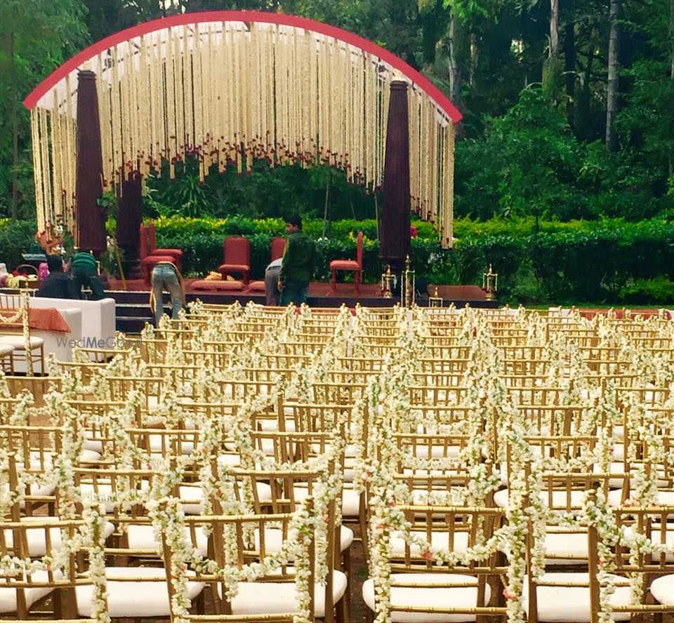 Photo of south Indian mandap setting