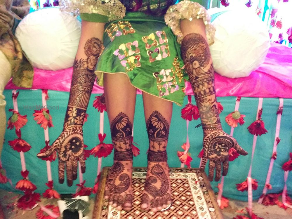 Photo From Bridle  mehndi to Richa - By Art of Mehndi by Sunita Kenia