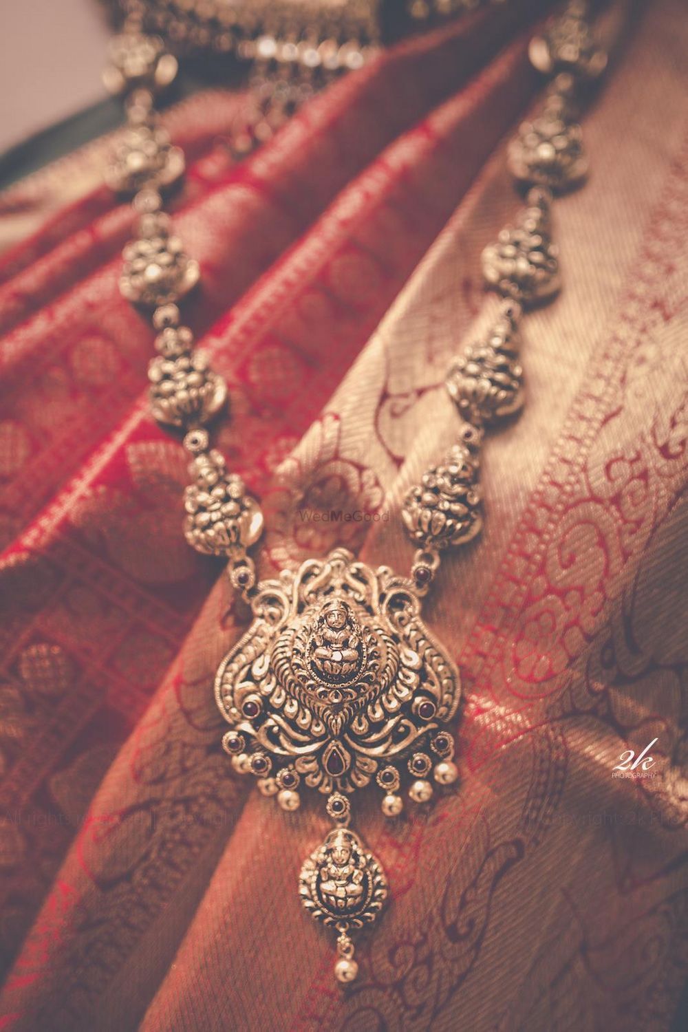 Photo of Gold rani haar temple jewellery