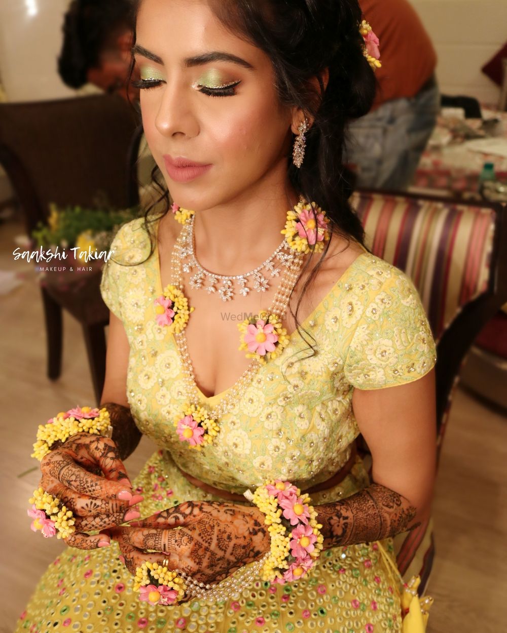Photo From Shruti Raizada Bridal, Mehendi and Cocktail looks - By Makeup by Saakshi Takiar